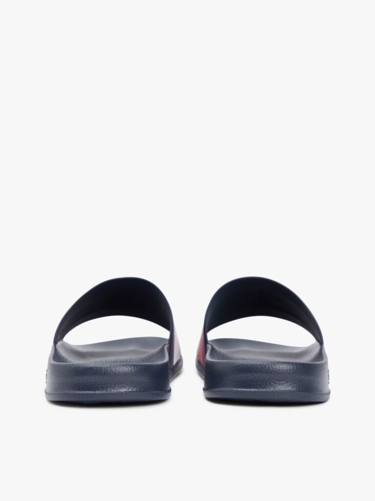 Μπλε Slides Με Branded Λουράκι  Άνδρες