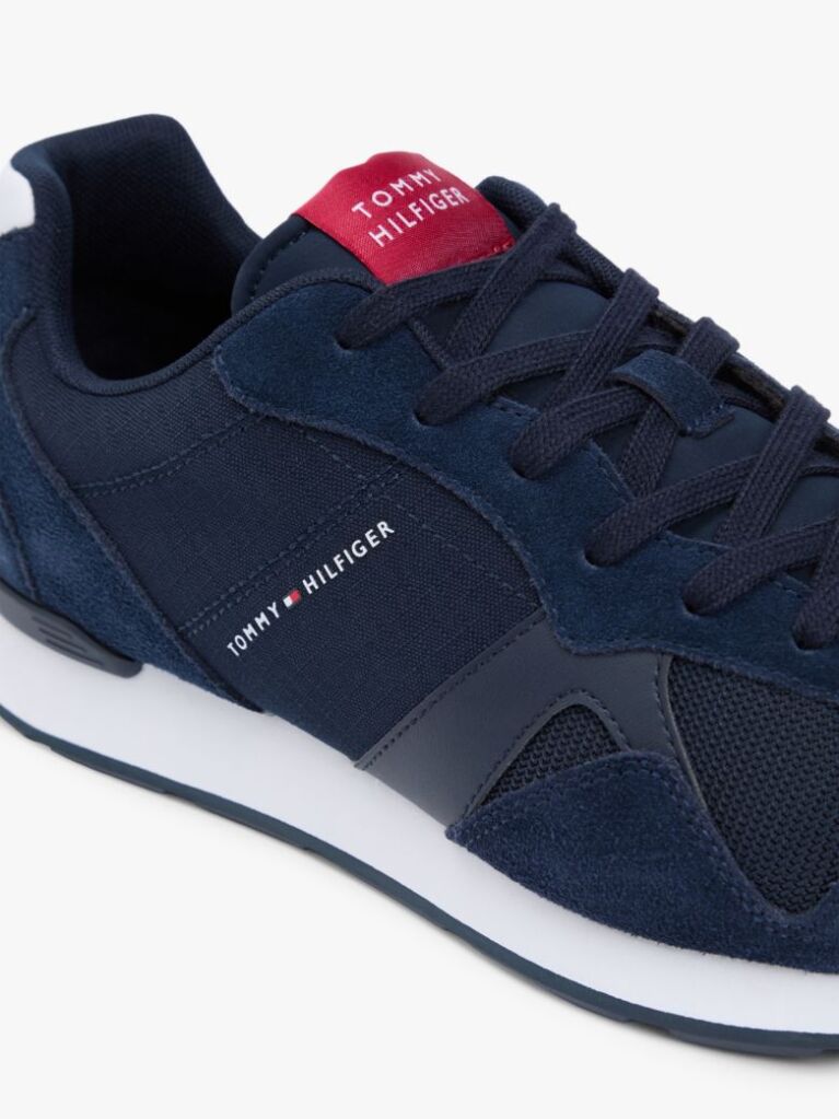 Μπλε Sneakers Με Μίξη Υφών  Άνδρες