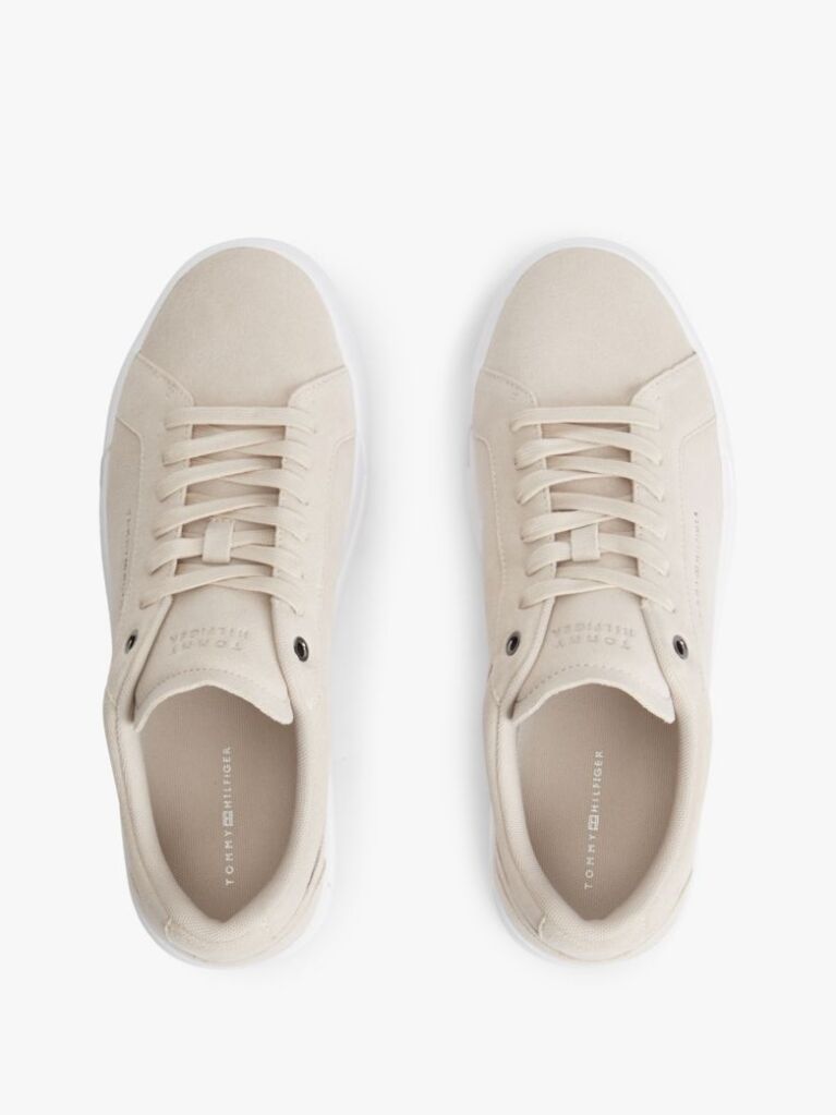Μπεζ Σουέτ Sneakers  Άνδρες