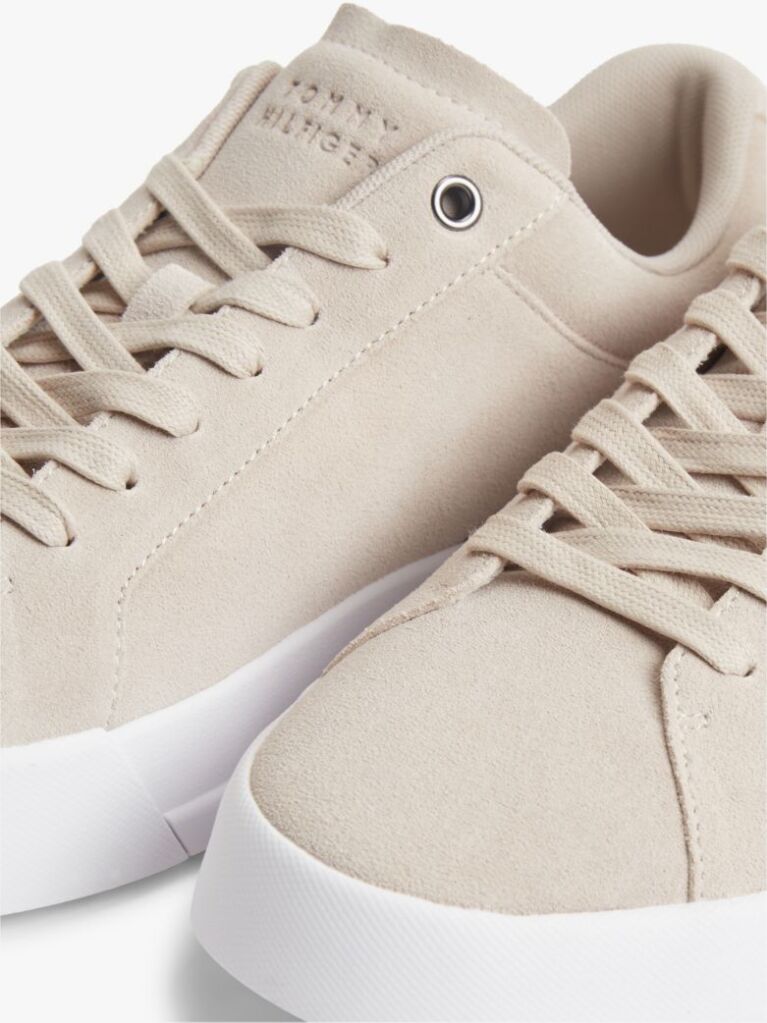 Μπεζ Σουέτ Sneakers  Άνδρες