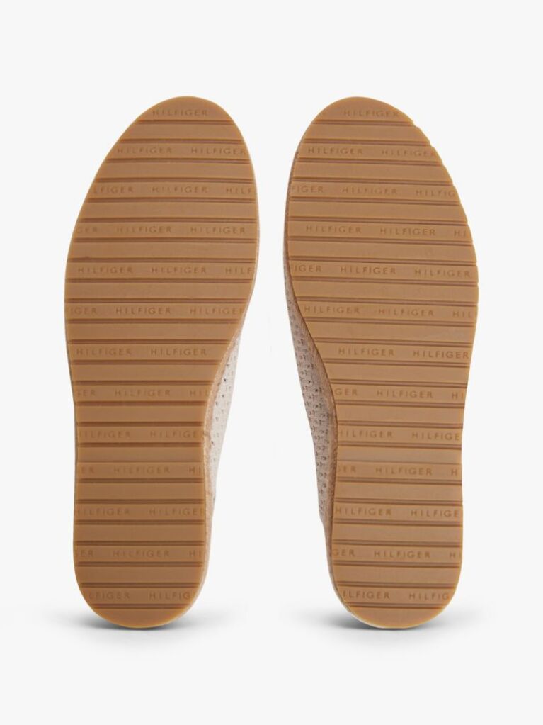 Beige Knit Flexible Espadrilles  Men