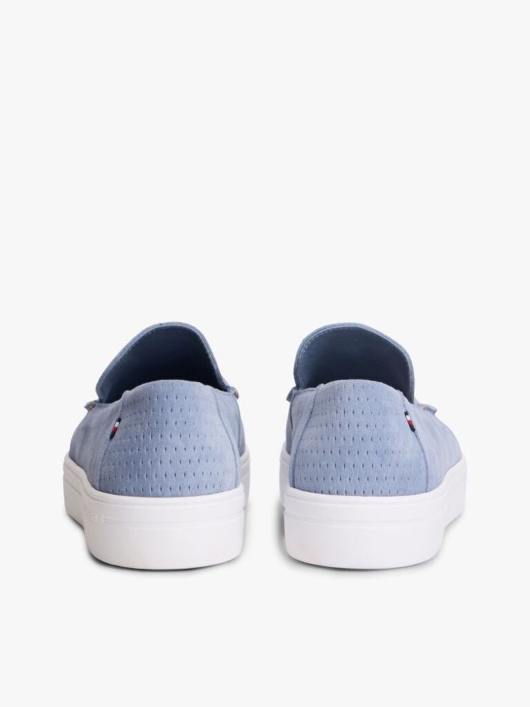 Μπλε Σουέτ Loafers  Άνδρες