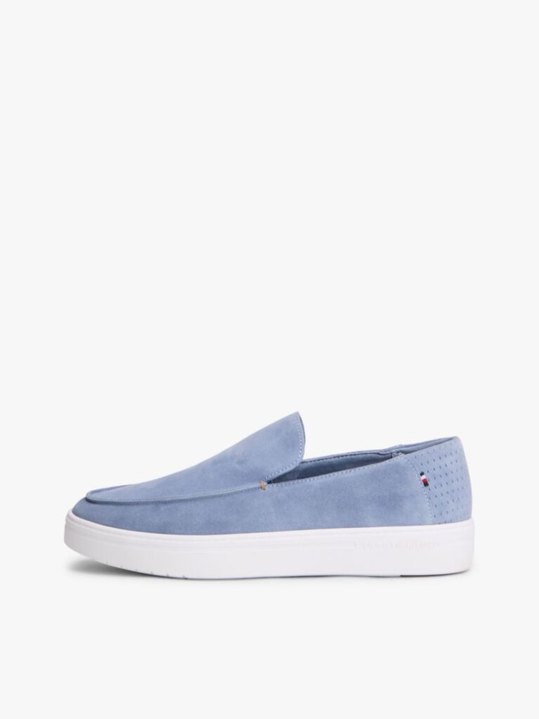 Μπλε Σουέτ Loafers  Άνδρες