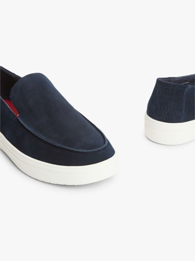 Μπλε Σουέτ Loafers  Άνδρες