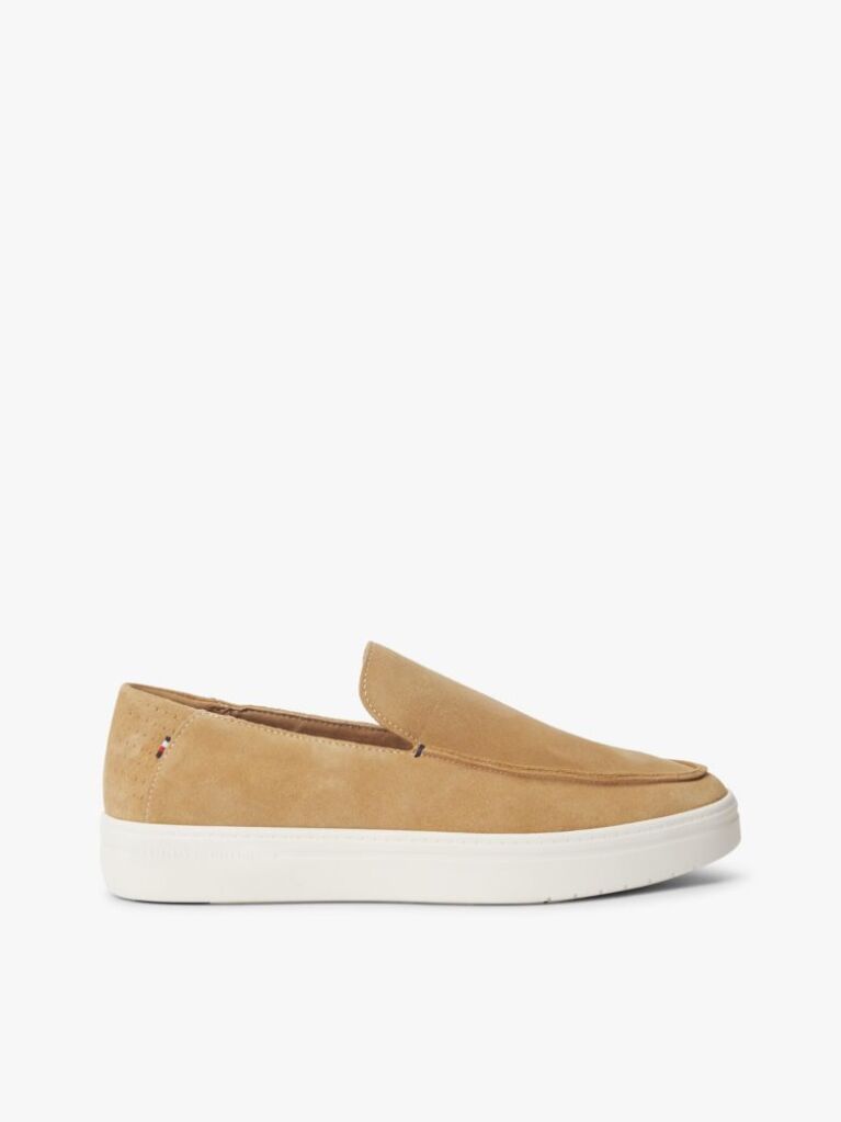 Μπεζ Σουέτ Loafers  Άνδρες