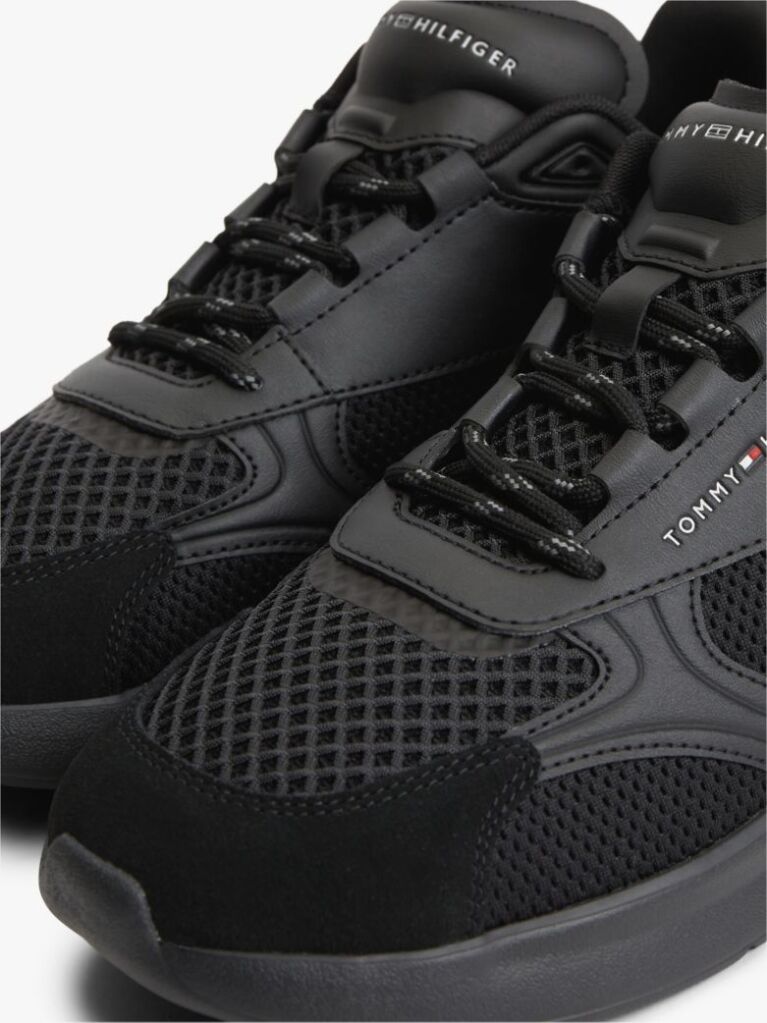 Μαύρο Υφασμάτινα Sneakers  Άνδρες