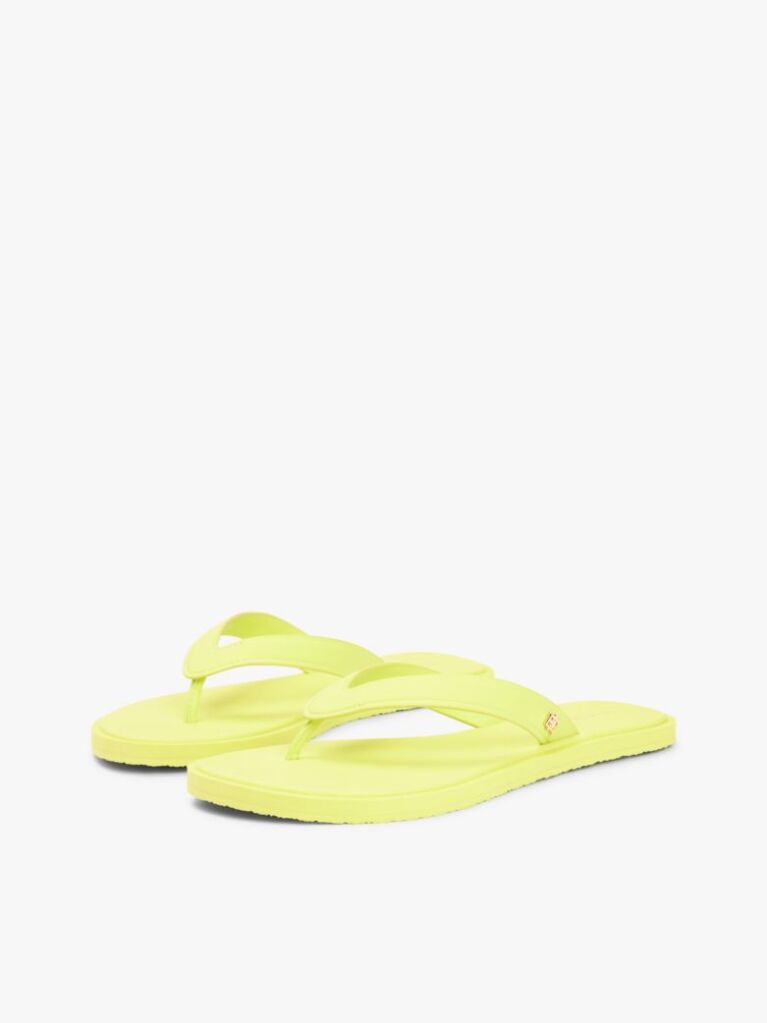 Yellow Chic TH Monogram Flip-Flops  Women