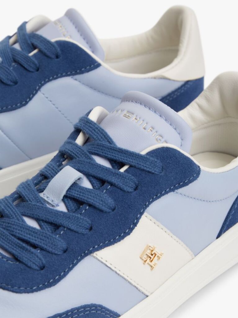 Multi TH Monogram Mixed Texture Trainers  Women