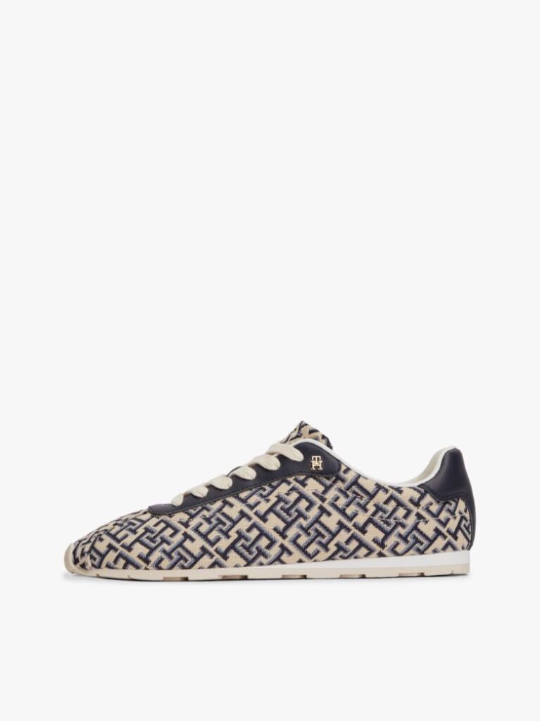Μπλε TH Monogram Υφασμάτινα Sneakers  Γυναίκες
