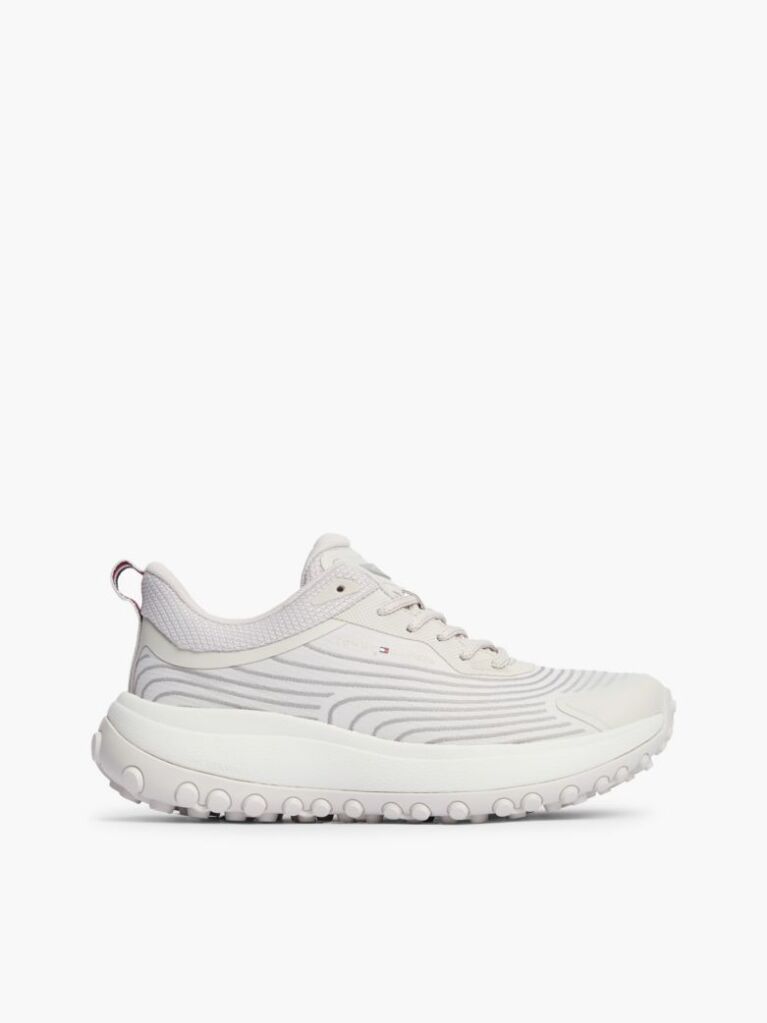 Grey Outdoor Jacquard Knit Sneakers  Women