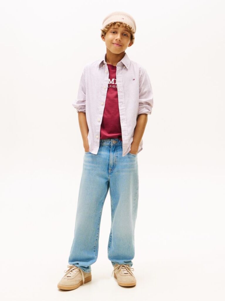 Multi Flex Ithaca Stripe Shirt  Boys