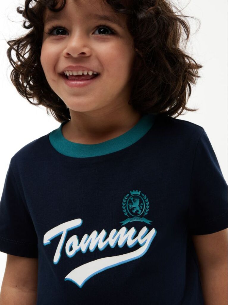Blue Crest Logo Jersey T-Shirt  Boys