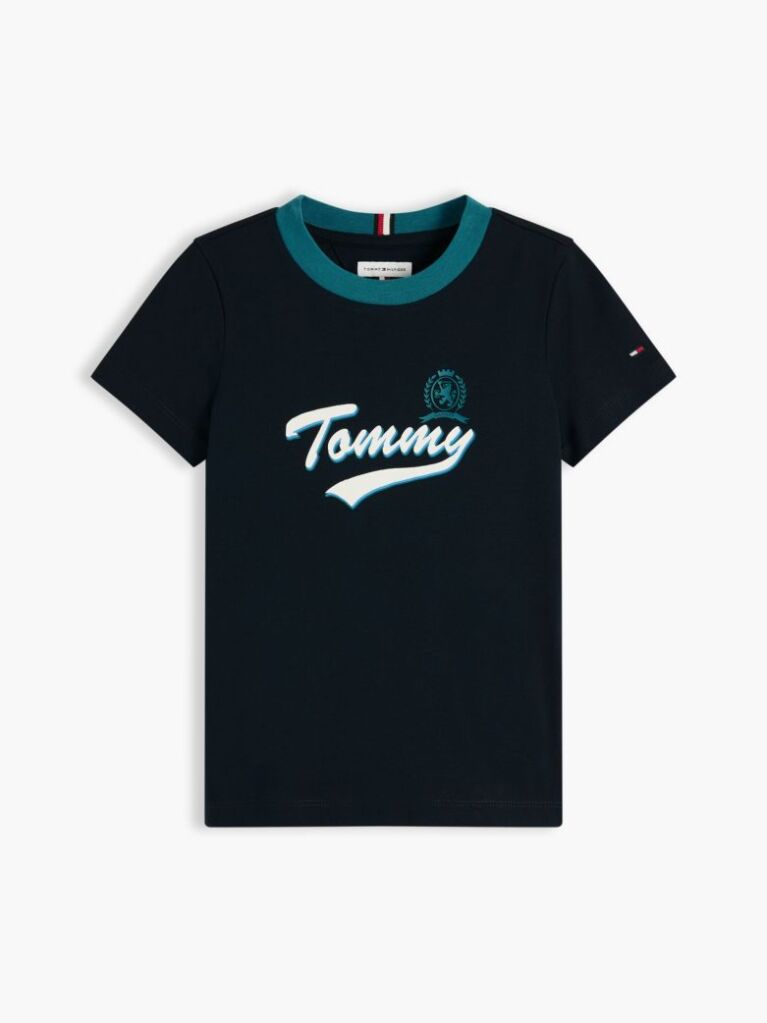 Blue Crest Logo Jersey T-Shirt  Boys
