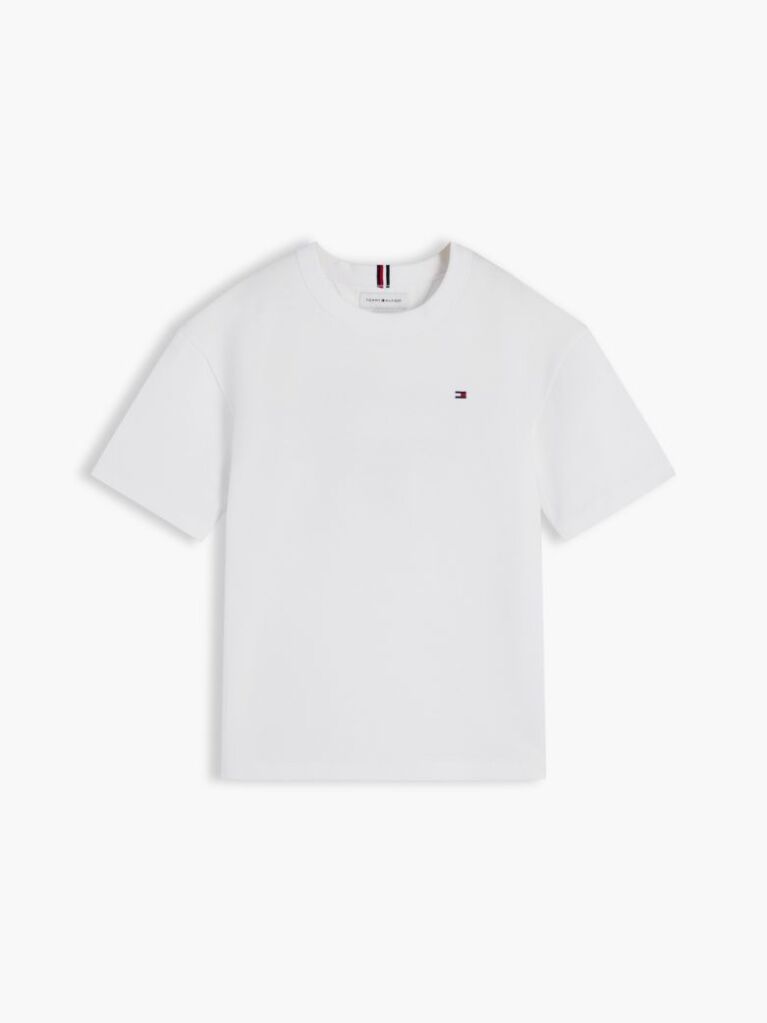 Άσπρο T-Shirt Με Λογότυπο  Αγόρια
