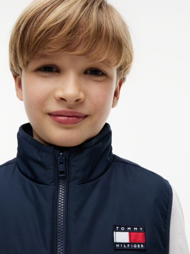 Blue Ripstop Vest  Boys