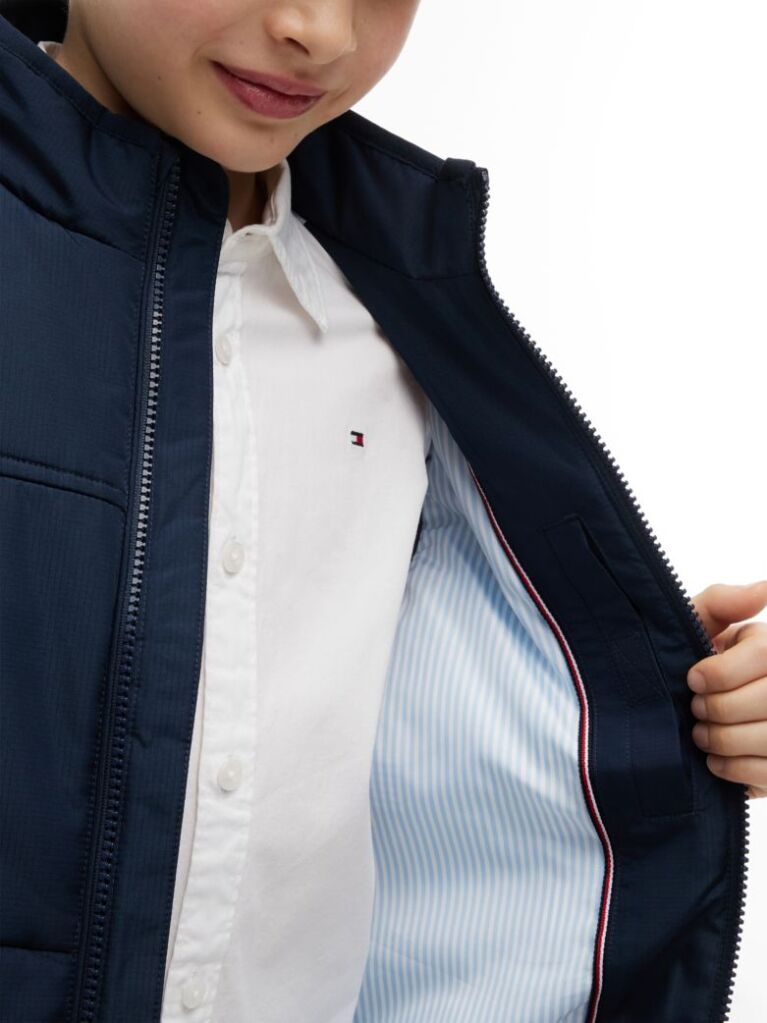 Blue Ripstop Vest  Boys