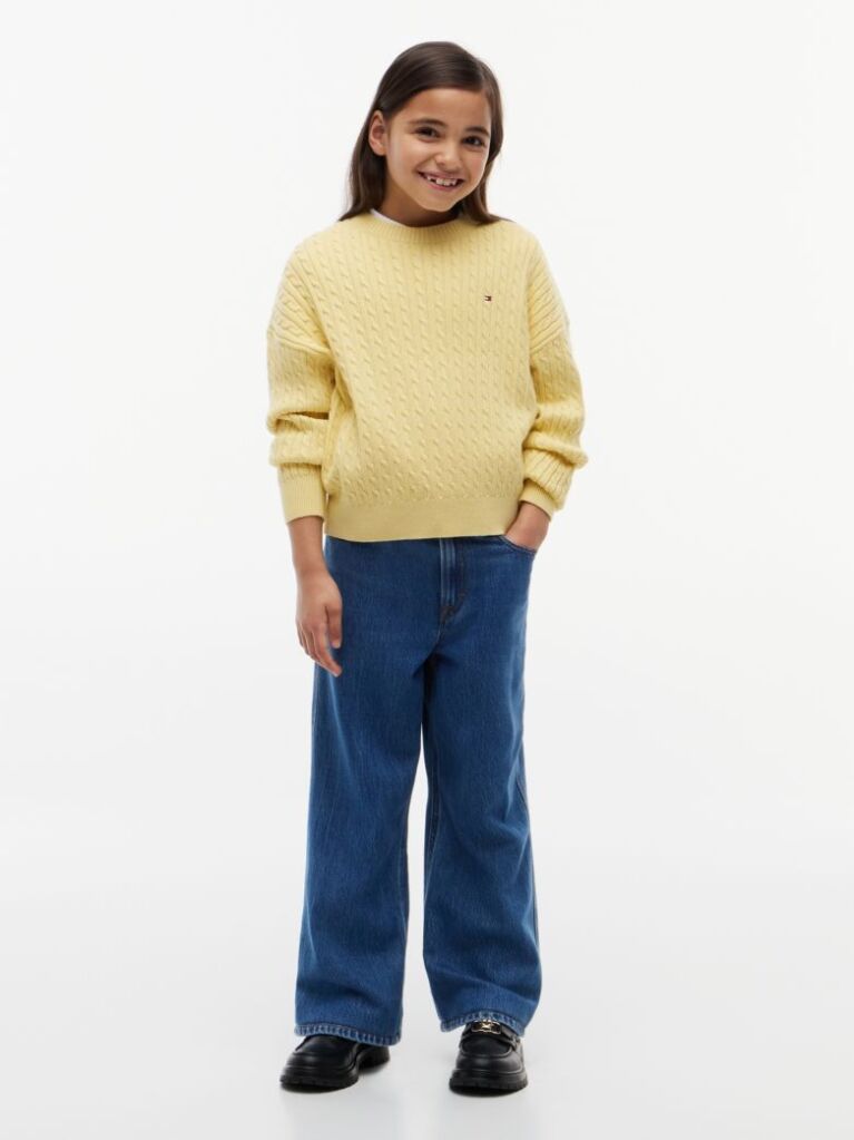 Denim Mabel Ψηλόμεσο Φαρδύ Τζιν  Κορίτσια