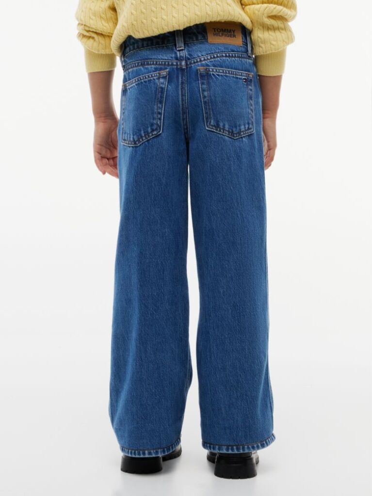 Denim Mabel Ψηλόμεσο Φαρδύ Τζιν  Κορίτσια