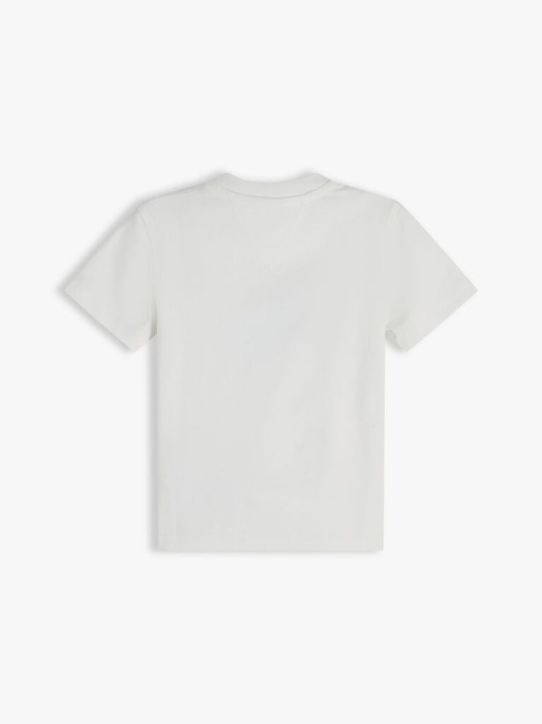 White Boat Graphic Peached T-Shirt  Newborn
