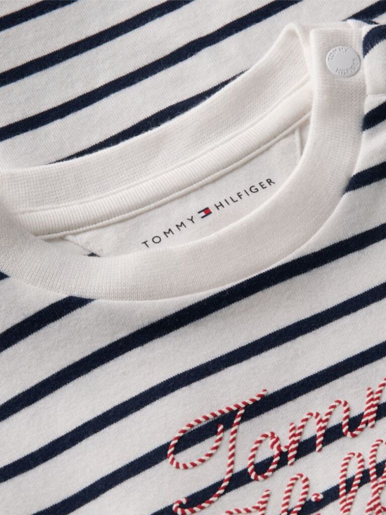 Multi Rope Logo Jersey Long Sleeve T-Shirt  Newborn