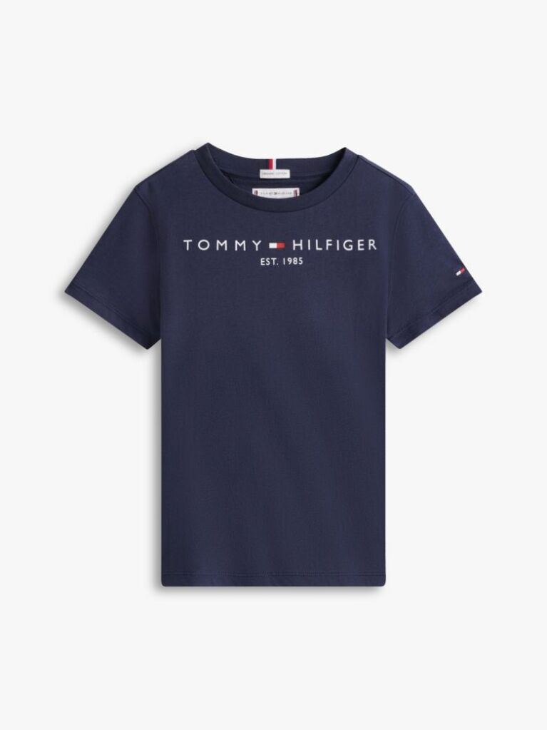 Μπλε T-Shirt Από Οργανικό Βαμβάκι  Παιδί Unisex