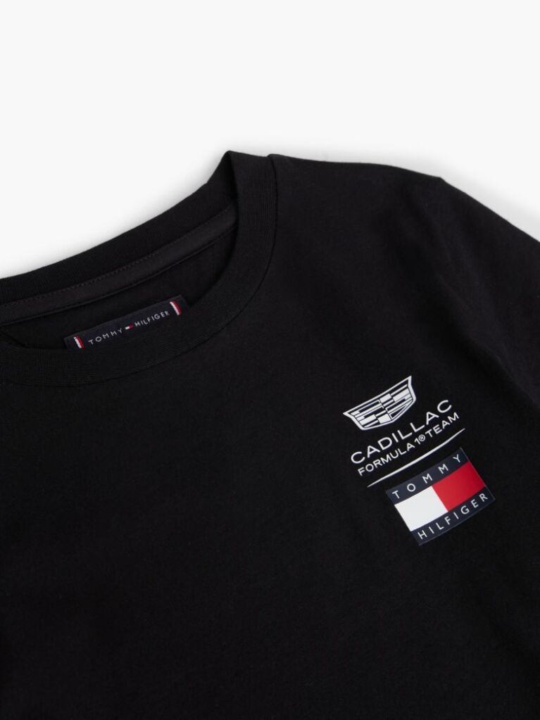 Μαύρο TH x Cadillac Formula 1® Team T-Shirt  Παιδί Unisex