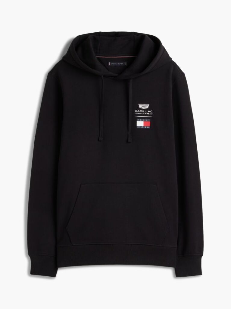 Black TH x Cadillac Formula 1® Team Logo Hoody  Unisex