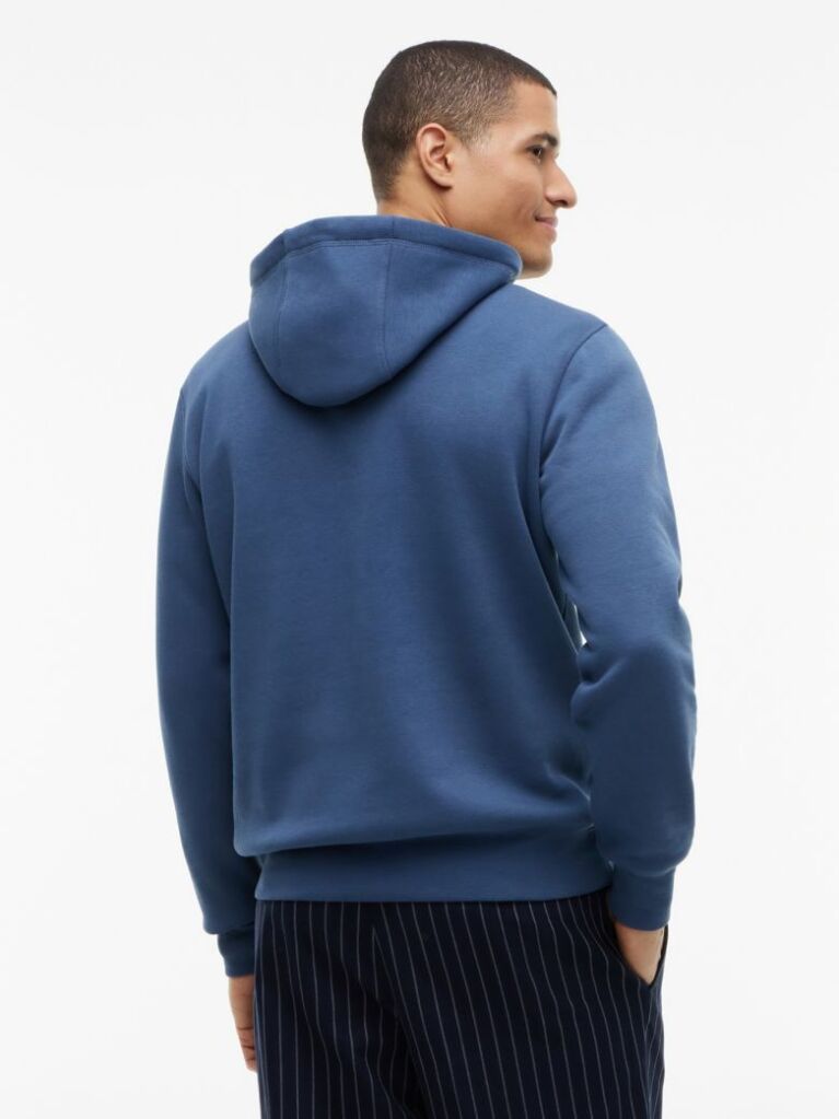 Μπλε Flex Hoody Με Λογότυπο  Άνδρες