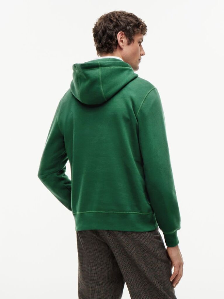 Green Flex Logo Hoody  Men