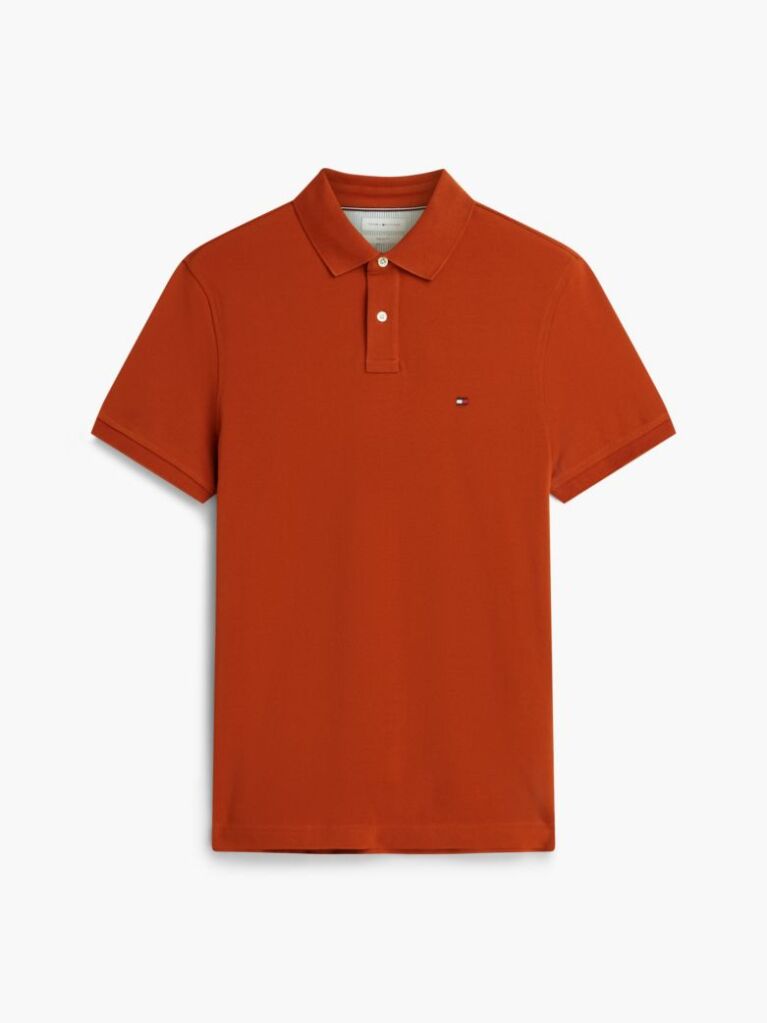 Red 1985 Organic Cotton Regular Fit Polo  Men