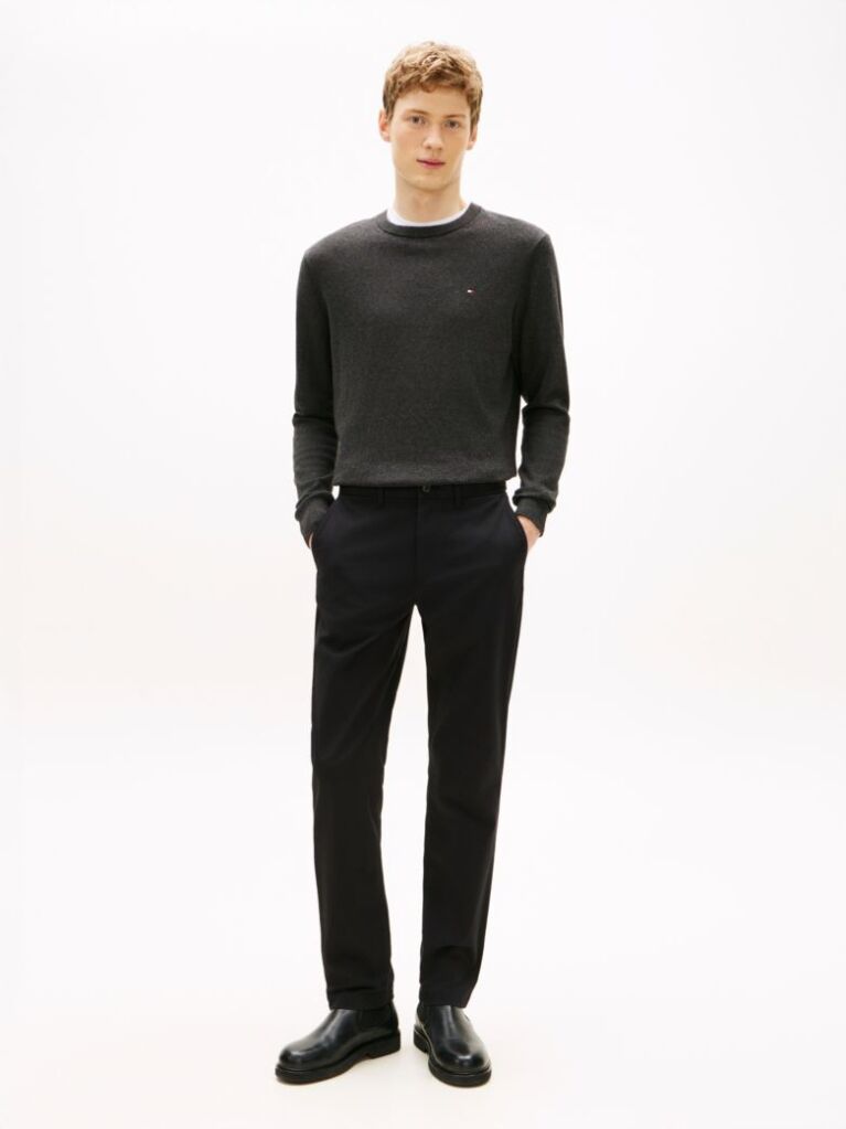 Black 1985 Collection Denton Fitted Chinos  Men