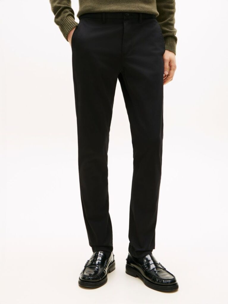 Black Bleecker Slim Chinos  Men