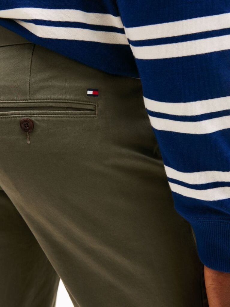 Green Bleecker Slim Chinos  Men