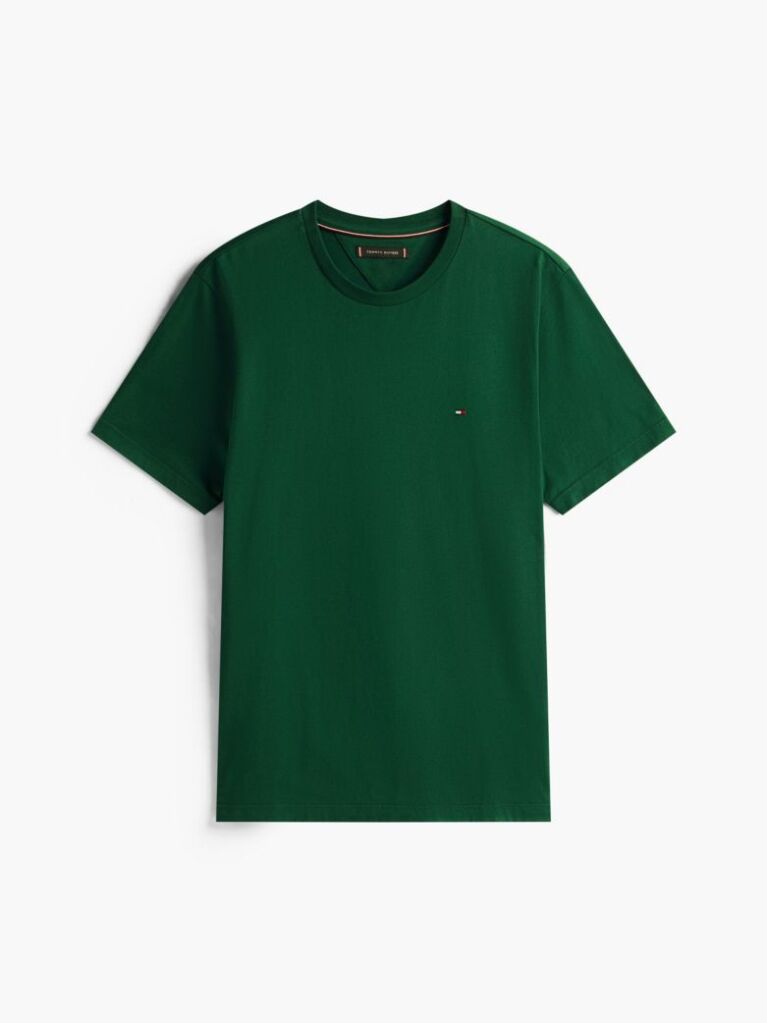 Green Flag Embroidery T-Shirt  Men