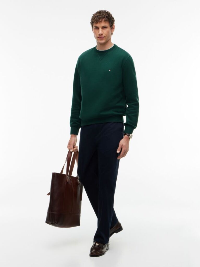 Πράσινο Essential Fleece Φούτερ  Άνδρες