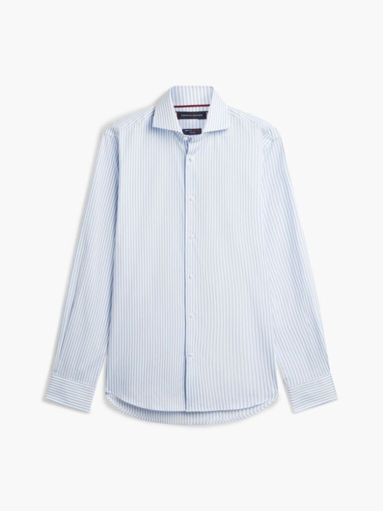Multi Smart Casual Ριγέ Πουκάμισο Σε Slim Γραμμή  Άνδρες