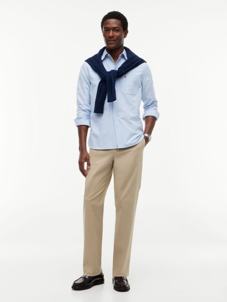 Multi Regular Fit Oxford Dobby Shirt  Men