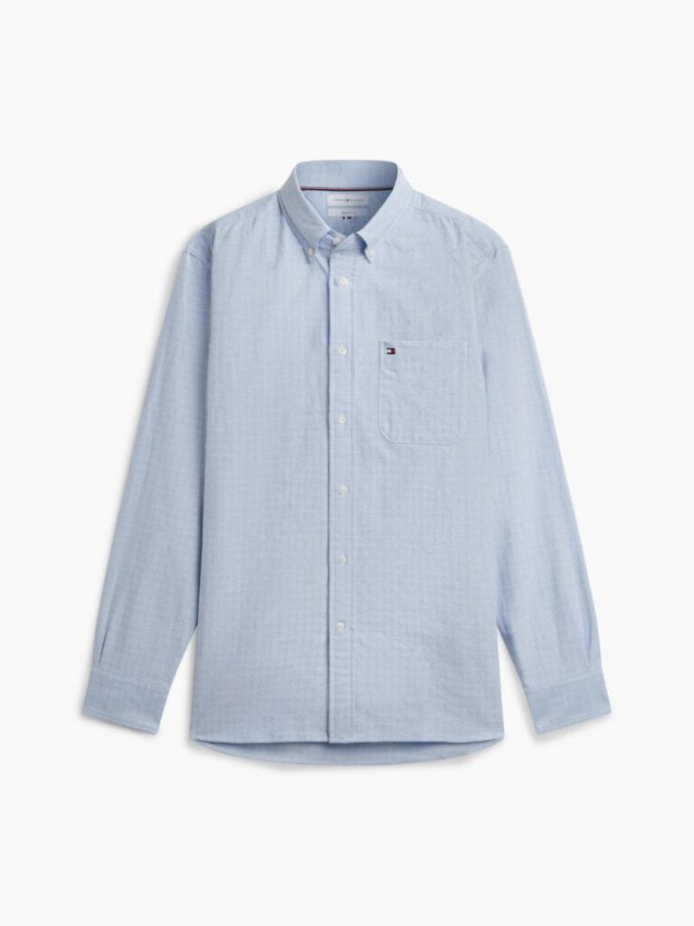 Multi Regular Fit Oxford Dobby Shirt  Men