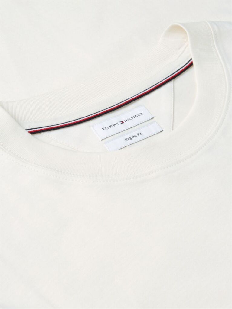 Μπεζ T-Shirt Με Wavy Σημαία  Άνδρες
