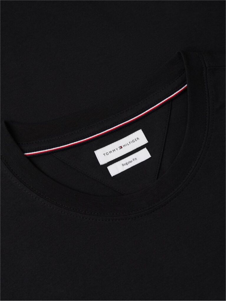 Μαύρο T-Shirt Με Λογότυπο  Άνδρες