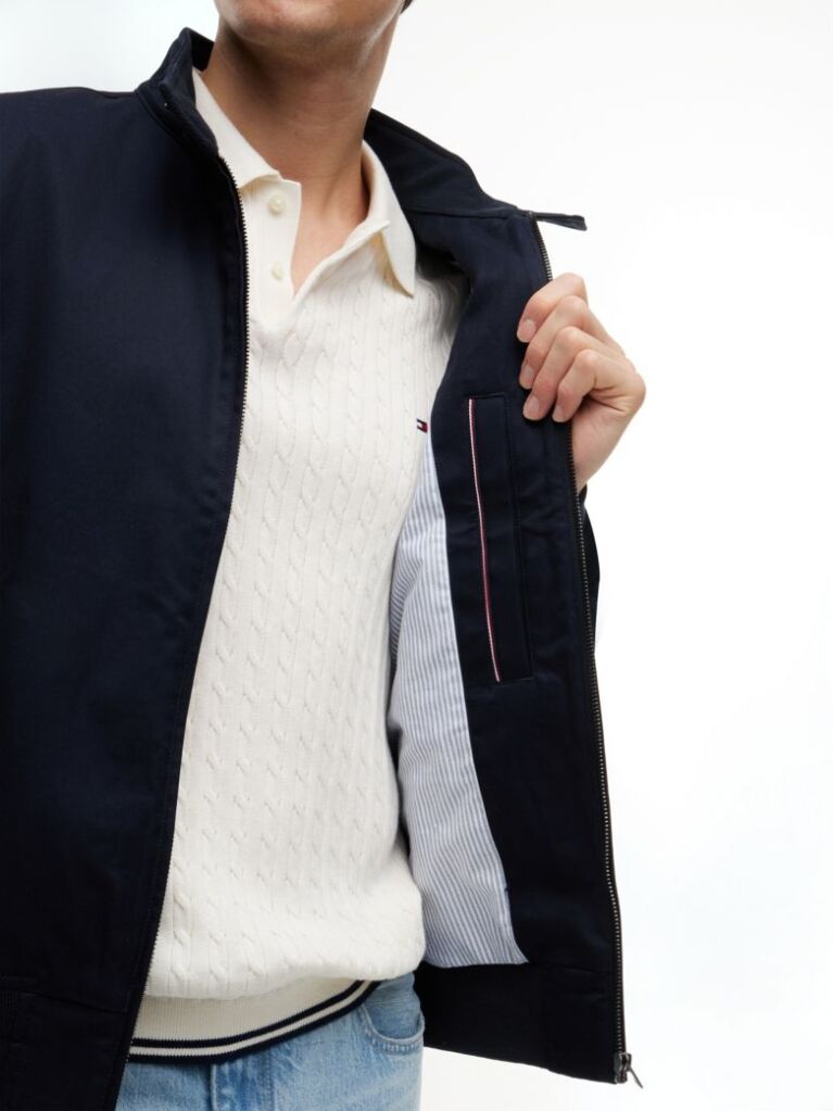 Μπλε Harrington Τζάκετ  Άνδρες