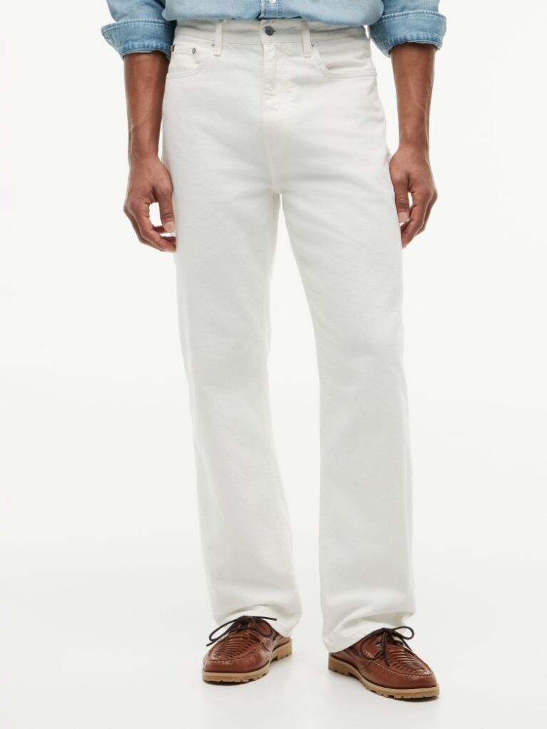 White Washed Relaxed Jeans  Men