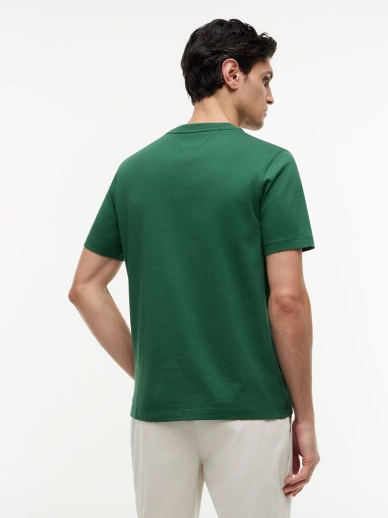 Πράσινο T-Shirt Με Φλοράλ Σχέδιο Στη Τσέπη  Άνδρες