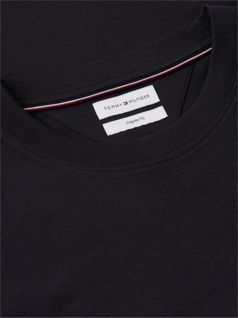 Black Back Graphic Crew Neck T-Shirt  Men