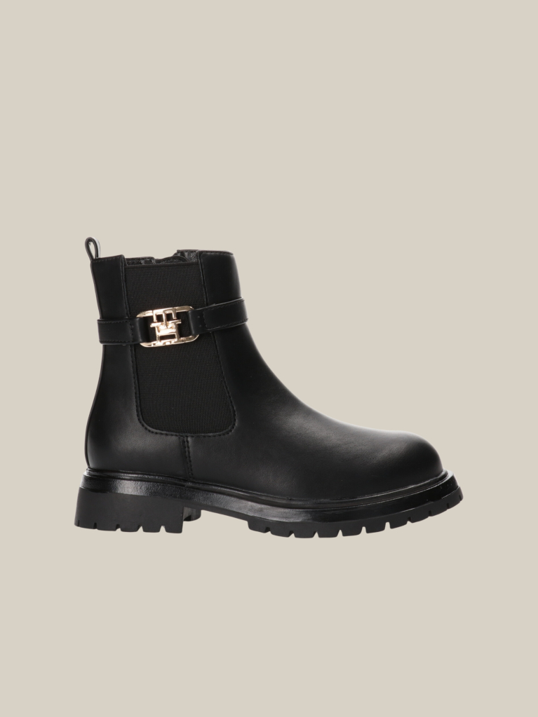 Black Chelsey Boots  Girls