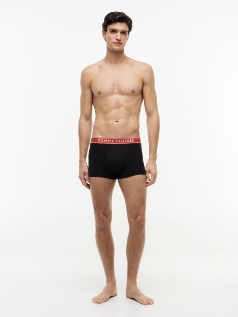 Multi 3-Pack Essential Logo Waistband Trunks  Men