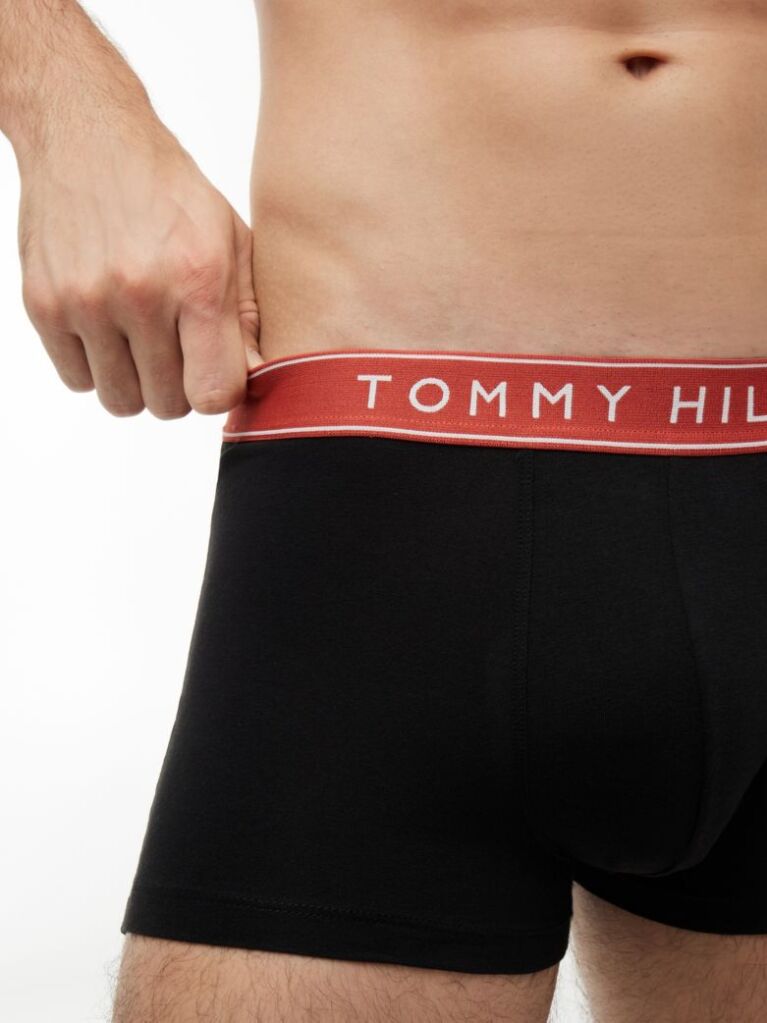 Multi 3-Pack Essential Logo Waistband Trunks  Men