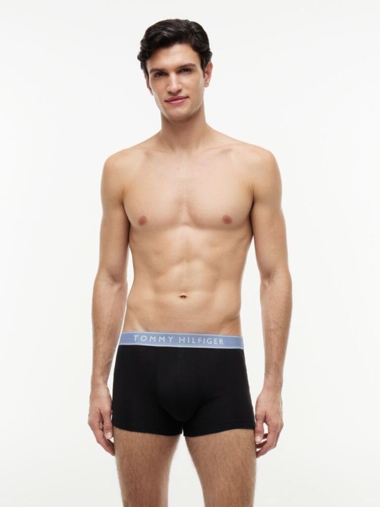 Multi 3-Pack Essential Logo Waistband Trunks  Men