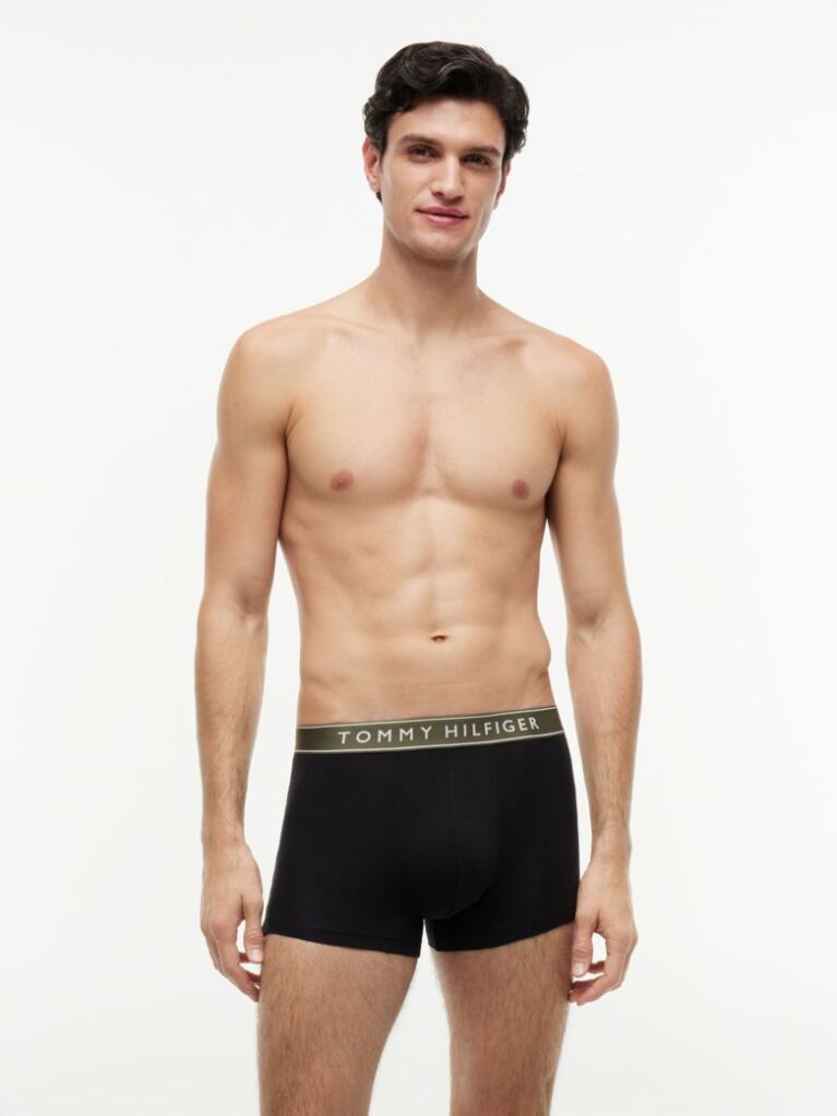 Multi 3-Pack Essential Logo Waistband Trunks  Men