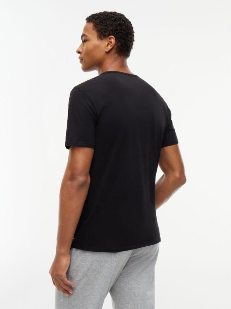 Black 3-Pack Premium Essential Lounge T-Shirts  Men